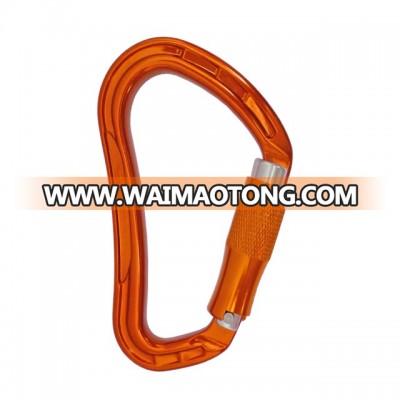 28KN Twist Lock Mountain Climbing For Rescue Forged Aluminum Carabiner