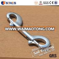 stainless steel 316 double ended bolts snap swivel carabiner hook